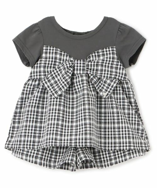 Pupil House / ピューピルハウス Tシャツ | ギンガムチェック刺しゅうレースセットアップ | 詳細13