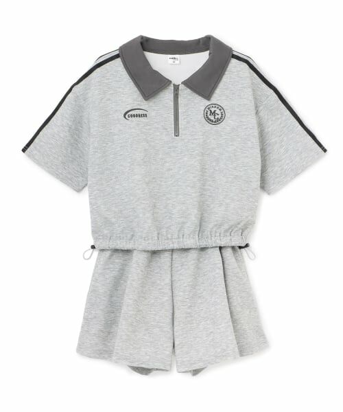 Pupil House / ピューピルハウス Tシャツ | 【milkycoast】ハーフジップ袖ラインセットアップ | 詳細13