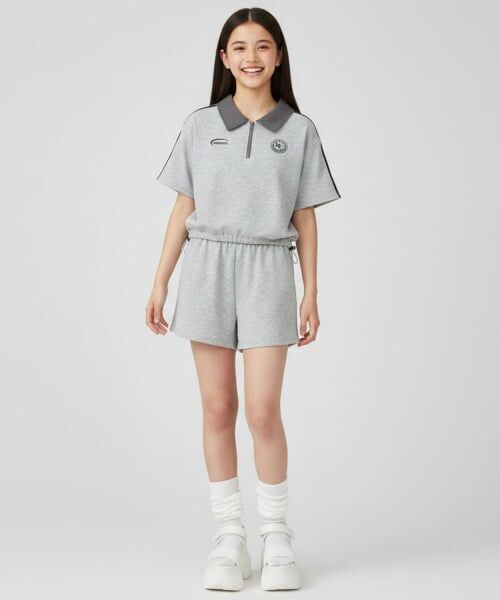 Pupil House / ピューピルハウス Tシャツ | 【milkycoast】ハーフジップ袖ラインセットアップ | 詳細16