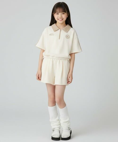 Pupil House / ピューピルハウス Tシャツ | 【milkycoast】ハーフジップ袖ラインセットアップ | 詳細17