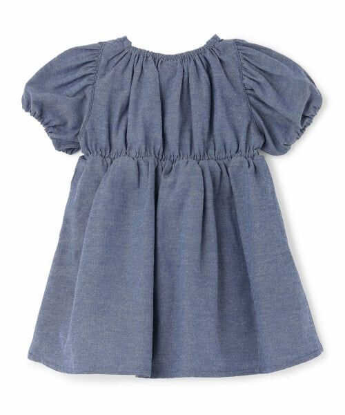 Pupil House / ピューピルハウス ミニ丈・ひざ丈ワンピース | 胸ハート刺しゅうワンピース | 詳細1