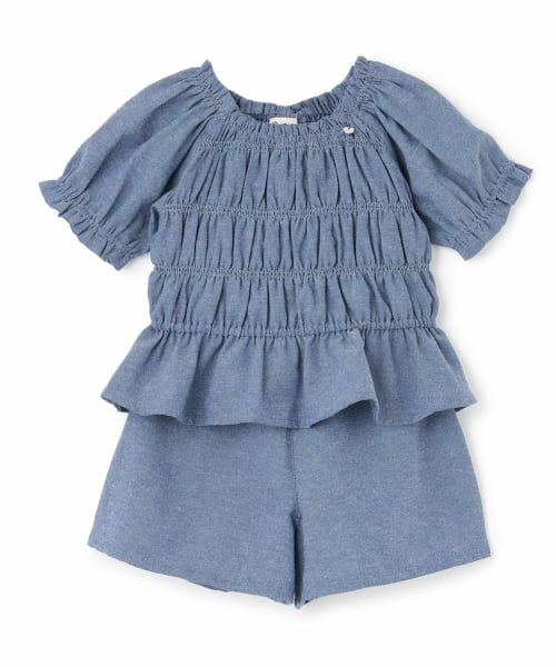 Pupil House / ピューピルハウス その他トップス | たっぷりギャザーセットアップ | 詳細12