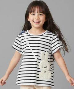 Pupil House / ピューピルハウス Tシャツ | ウサギポシェットモチーフTシャツ