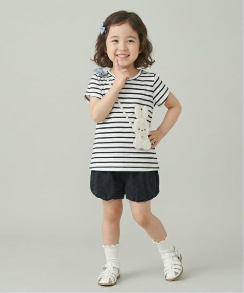 Pupil House / ピューピルハウス Tシャツ | ウサギポシェットモチーフTシャツ | 詳細13