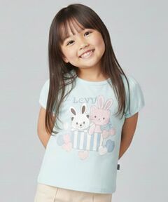 Pupil House / ピューピルハウス Tシャツ | 【990★ITEM】ねこ・うさぎガーリーアソートTシャツ