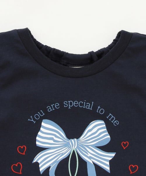 Pupil House / ピューピルハウス Tシャツ | 【990★ITEM】フロントリボン・さくらんぼモチーフTシャツ | 詳細2