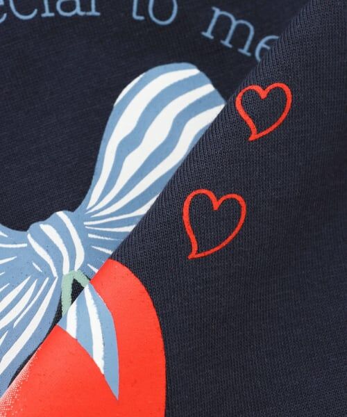 Pupil House / ピューピルハウス Tシャツ | 【990★ITEM】フロントリボン・さくらんぼモチーフTシャツ | 詳細5