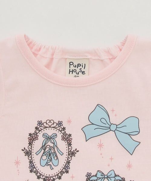 Pupil House / ピューピルハウス Tシャツ | 【990★ITEM】バレエモチーフ袖フリルTシャツ | 詳細2