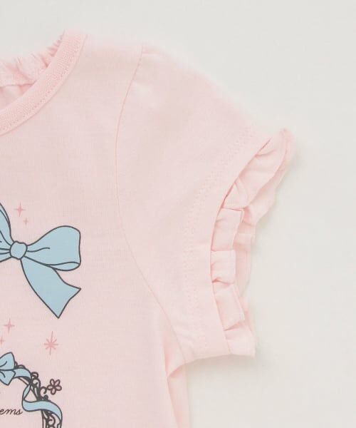 Pupil House / ピューピルハウス Tシャツ | 【990★ITEM】バレエモチーフ袖フリルTシャツ | 詳細3