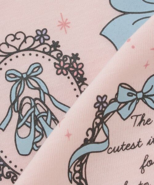 Pupil House / ピューピルハウス Tシャツ | 【990★ITEM】バレエモチーフ袖フリルTシャツ | 詳細5