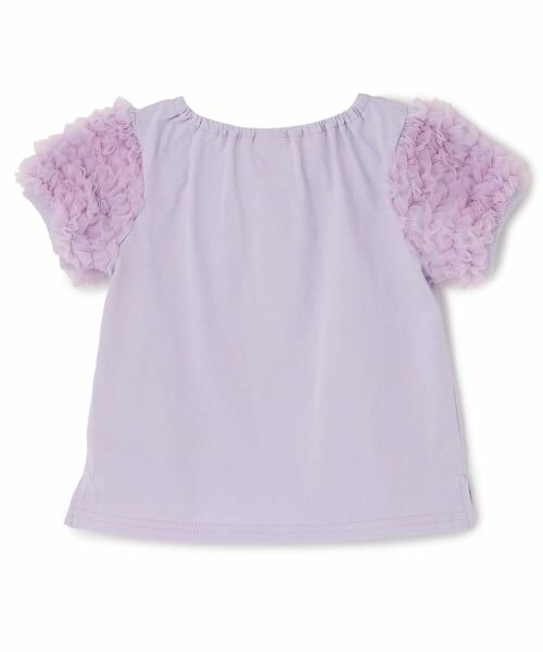 Pupil House / ピューピルハウス Tシャツ | サクラ肩フリル半袖Tシャツ | 詳細1