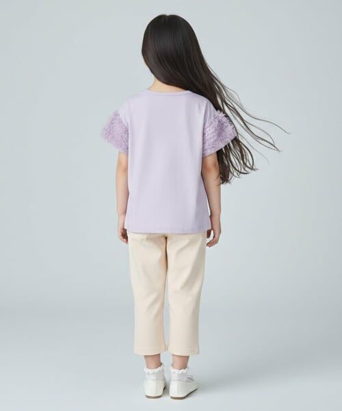 Pupil House / ピューピルハウス Tシャツ | サクラ肩フリル半袖Tシャツ | 詳細11