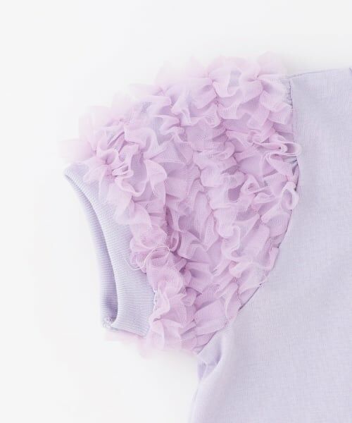 Pupil House / ピューピルハウス Tシャツ | サクラ肩フリル半袖Tシャツ | 詳細3