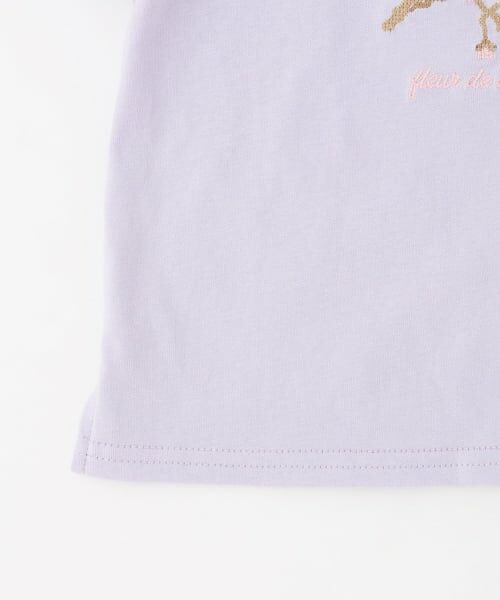 Pupil House / ピューピルハウス Tシャツ | サクラ肩フリル半袖Tシャツ | 詳細4