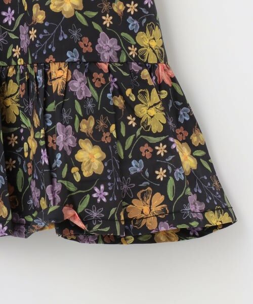 Pupil House / ピューピルハウス ミニ丈・ひざ丈ワンピース | ニュアンス花柄ワンピース | 詳細4