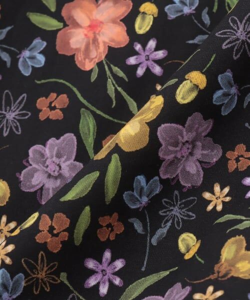 Pupil House / ピューピルハウス ミニ丈・ひざ丈ワンピース | ニュアンス花柄ワンピース | 詳細6