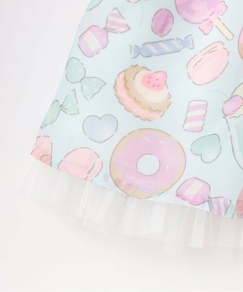 Pupil House / ピューピルハウス ミニ・ひざ丈スカート | オリジナルプリントシフォンスカート | 詳細4