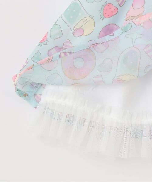 Pupil House / ピューピルハウス ミニ・ひざ丈スカート | オリジナルプリントシフォンスカート | 詳細5