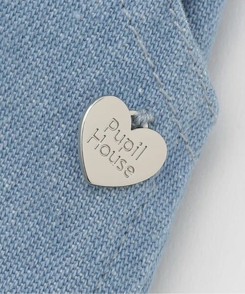 Pupil House / ピューピルハウス ミニ・ひざ丈スカート | 裾レースデニムスカート | 詳細4