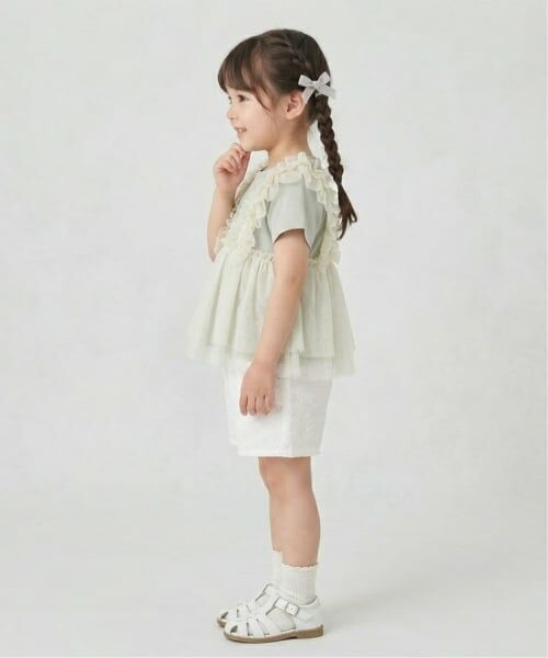 Pupil House / ピューピルハウス ショート・ハーフ・半端丈パンツ | フリルポケットキュロット | 詳細16