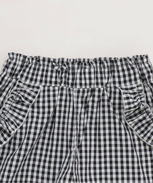 Pupil House / ピューピルハウス ショート・ハーフ・半端丈パンツ | フリルポケットキュロット | 詳細2