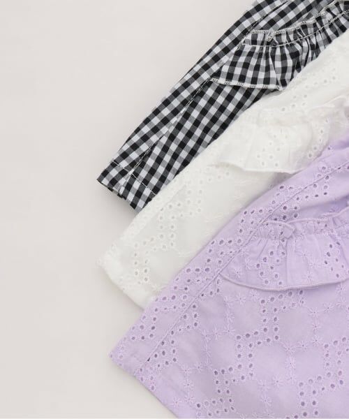 Pupil House / ピューピルハウス ショート・ハーフ・半端丈パンツ | フリルポケットキュロット | 詳細7