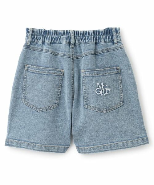 Pupil House / ピューピルハウス ショート・ハーフ・半端丈パンツ | 【milky coast】デニムショーパン | 詳細1