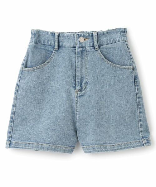 Pupil House / ピューピルハウス ショート・ハーフ・半端丈パンツ | 【milky coast】ロゴ刺しゅう デニムショートパンツ | 詳細10