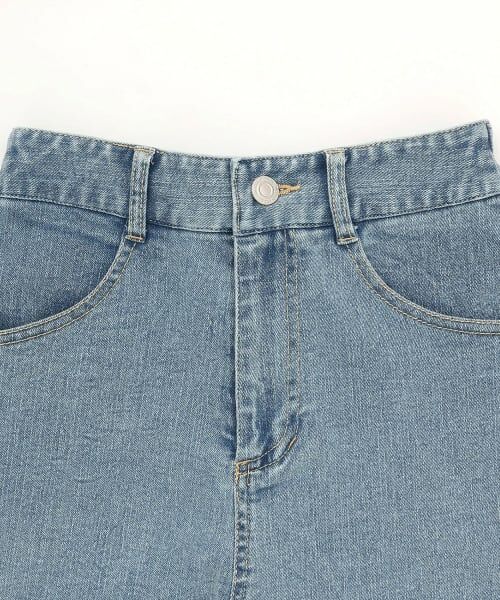 Pupil House / ピューピルハウス ショート・ハーフ・半端丈パンツ | 【milky coast】ロゴ刺しゅう デニムショートパンツ | 詳細12