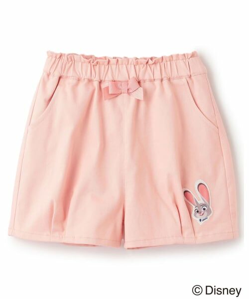 Pupil House / ピューピルハウス ショート・ハーフ・半端丈パンツ | 【ズートピア】バルーンパンツ（ピンク）