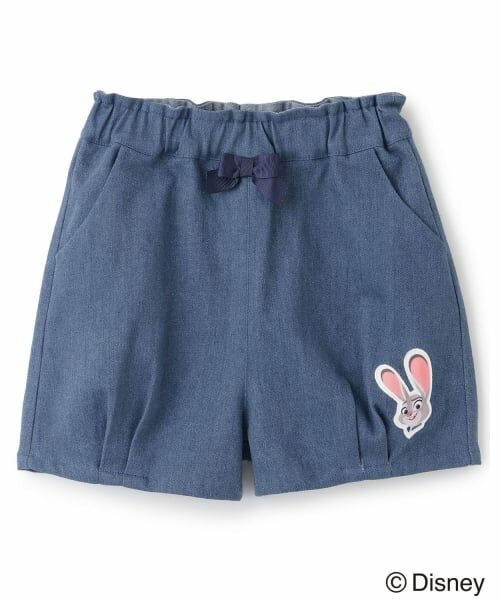 Pupil House / ピューピルハウス ショート・ハーフ・半端丈パンツ | 【ズートピア】バルーンパンツ（紺）