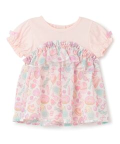 Pupil House / ピューピルハウス Tシャツ | オリジナルプリントシフォンドッキングTシャツ