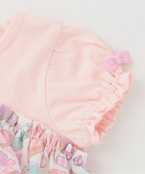 Pupil House / ピューピルハウス Tシャツ | オリジナルプリントシフォンドッキングTシャツ | 詳細3