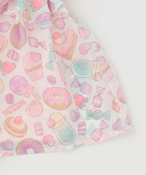 Pupil House / ピューピルハウス Tシャツ | オリジナルプリントシフォンドッキングTシャツ | 詳細4