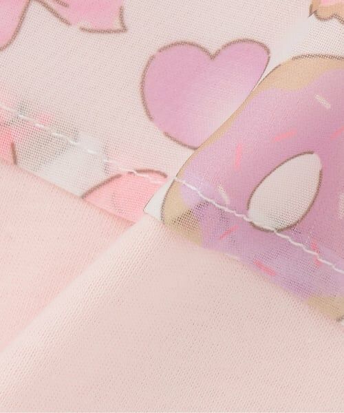 Pupil House / ピューピルハウス Tシャツ | オリジナルプリントシフォンドッキングTシャツ | 詳細6