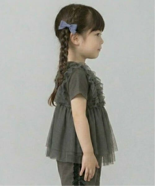 Pupil House / ピューピルハウス Tシャツ | チュールビスチェドッキングTシャツ | 詳細19