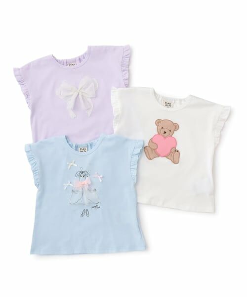 Pupil House / ピューピルハウス Tシャツ | アソートアップリケTシャツ | 詳細10