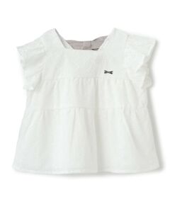 Pupil House / ピューピルハウス その他トップス | バイカラーリボンチュニック