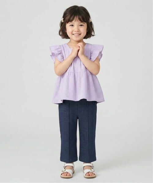 Pupil House / ピューピルハウス その他トップス | バイカラーリボンチュニック | 詳細16