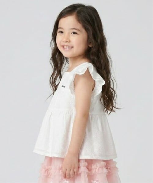 Pupil House / ピューピルハウス その他トップス | バイカラーリボンチュニック | 詳細17