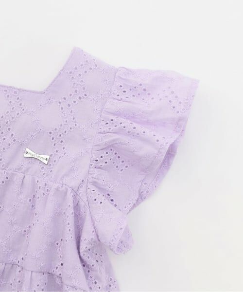 Pupil House / ピューピルハウス その他トップス | バイカラーリボンチュニック | 詳細4