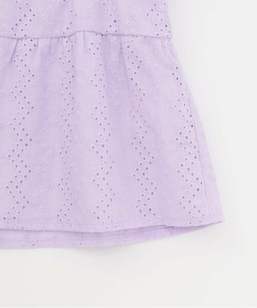 Pupil House / ピューピルハウス その他トップス | バイカラーリボンチュニック | 詳細6