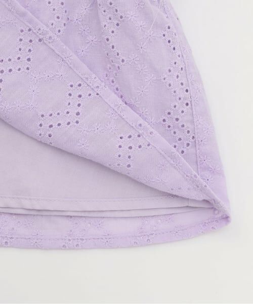 Pupil House / ピューピルハウス その他トップス | バイカラーリボンチュニック | 詳細7