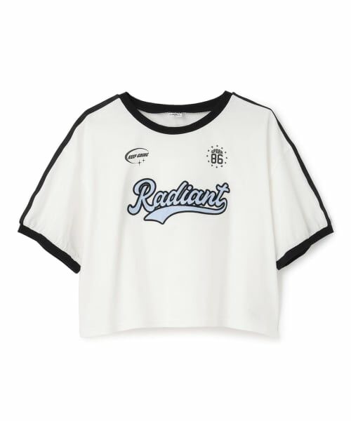 Pupil House / ピューピルハウス Tシャツ | 【milkycoast】リンガーTシャツ（オフ ホワイト）