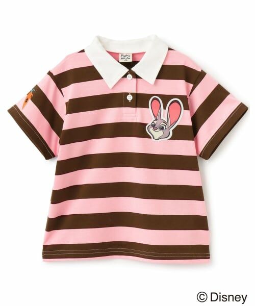 Pupil House / ピューピルハウス ポロシャツ | 【ズートピア】ポロシャツ（ピンク）