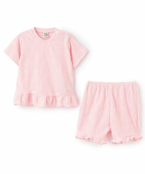 Pupil House / ピューピルハウス ルームウェア | パイルジャガードルームウェアセット | 詳細2