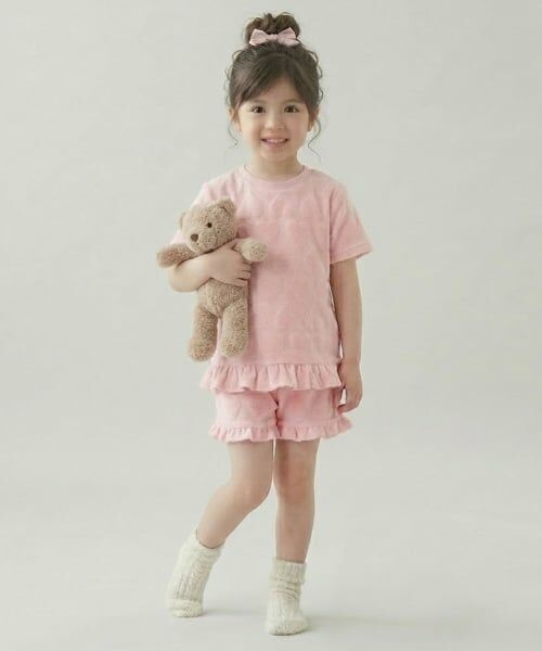 Pupil House / ピューピルハウス ルームウェア | パイルジャガードルームウェアセット（ピンク）