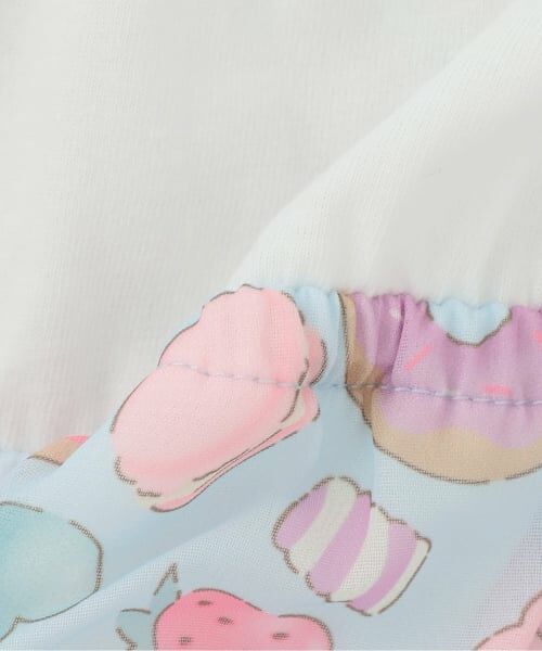 Pupil House / ピューピルハウス ミニ丈・ひざ丈ワンピース | オリジナルプリントシフォンワンピース | 詳細6