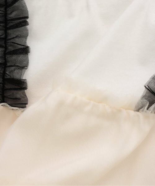 Pupil House / ピューピルハウス ミニ丈・ひざ丈ワンピース | リボンいっぱいドッキングワンピース | 詳細6