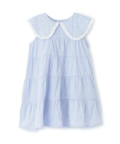 Pupil House / ピューピルハウス ミニ丈・ひざ丈ワンピース | ビッグカラーワンピース